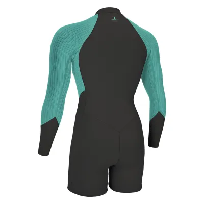 O'NEILL WMS HYPERFREAK 2/1.5 FRONT ZIP L/S SPRING
