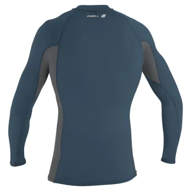 O'Neill UV Premium Skins L/S, Copen Blue / Smoke / Copen Blue – Men's UV Rash Guard – view 2
