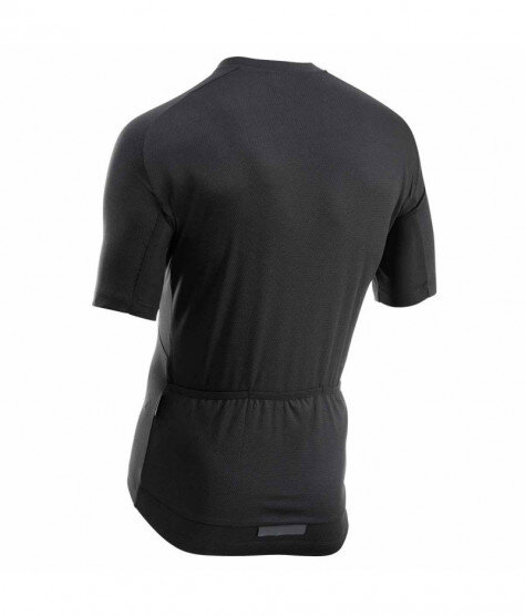 NORTHWAVE FORCE 2 black | Мъжко шосейно/ХС джърси с къс ръкав за колелоездене