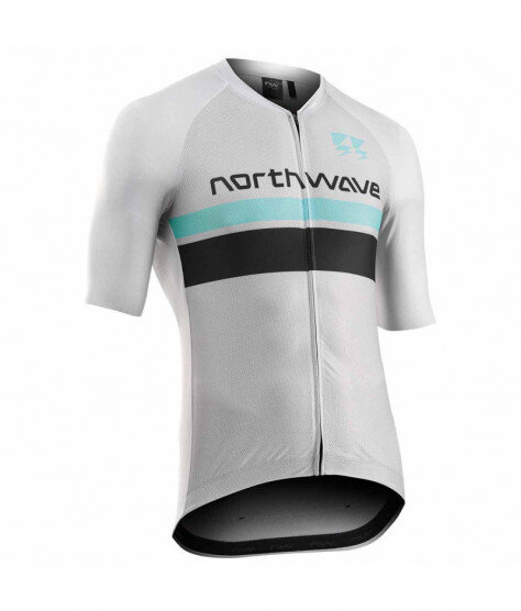 NORTHWAVE BLADE AIR 2 light grey | Мъжко шосейно/ХС джърси с къс ръкав за колелоездене