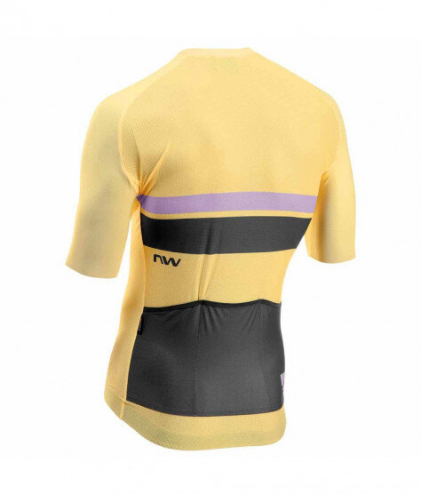 NORTHWAVE BLADE AIR 2 yellow | Мъжко шосейно/ХС джърси с къс ръкав за колелоездене