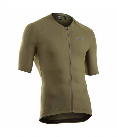 NORTHWAVE ESSENCE 2 forest green | Мъжко шосейно/ХС джърси с къс ръкав за колелоездене