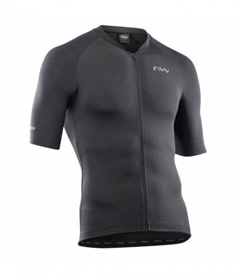 NORTHWAVE ESSENCE 2 black | Мъжко шосейно/ХС джърси с къс ръкав за колелоездене