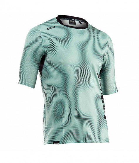 NORTHWAVE BOMB DOPPLER blue surf/sand | Мъжко МТБ джърси с къс ръкав за колелоездене