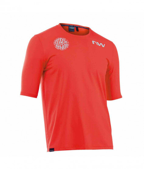 NORTHWAVE XTRAIL 2 radiant red | Мъжко МТБ джърси с къс ръкав за колелоездене