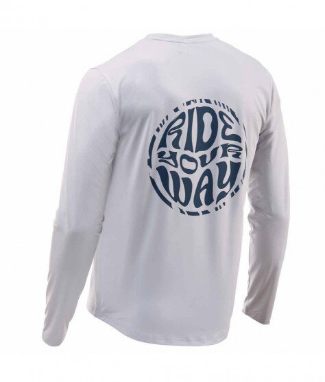 NORTHWAVE XTRAIL 2 light grey | Мъжко МТБ джърси с дълъг ръкав за колелоездене