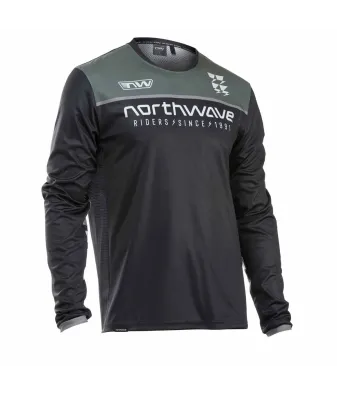 Northwave Edge 2 Black/Dark | Мъжка вело блуза – TrueRiders