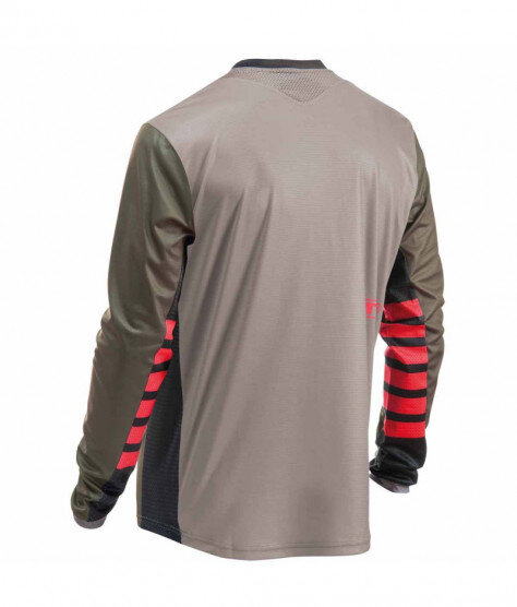 NORTHWAVE EDGE 2 forest green/sand | Мъжко МТБ джърси с дълъг ръкав за колелоездене
