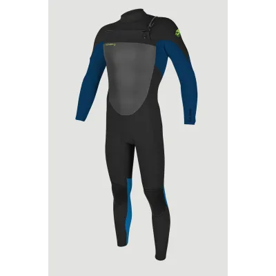 Детски неопренов костюм O'NEILL Youth epic 3/2 chest zip full, black & blue