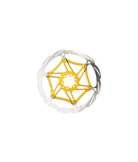 FORMULA 2 PIECES DISC WITH BLACK INTERNAL 6-BOLT - 180MM