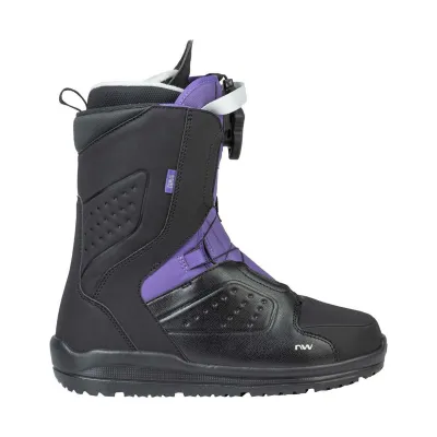 2025 NORTHWAVE DAHLIA SPIN black/purple | Женски Сноуборд Обувки