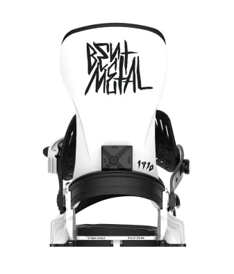 Bent Metal Transfer 2 White 2025 - Men's Snowboard Bindings