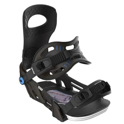Bent Metal Metta Black 2025 - Women's Snowboard Bindings Bent Metal Metta Black 2025 - Women's Snowboard Bindings