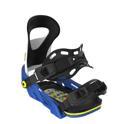 Bent Metal BMX Blue/White - Kids Snowboard Bindings