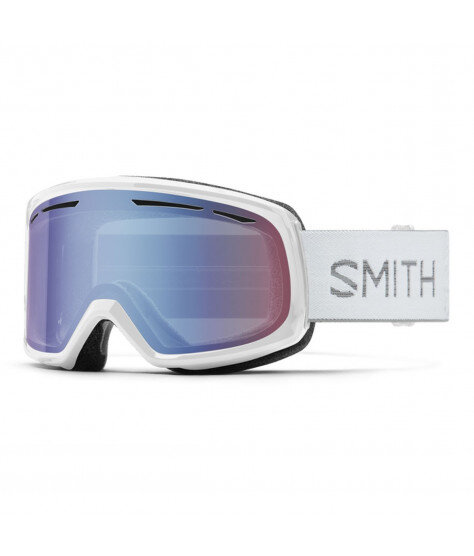 SMITH DRIFT white chunky knit | S2 BLUE Sensor Mirror | ски & сноуборд маска