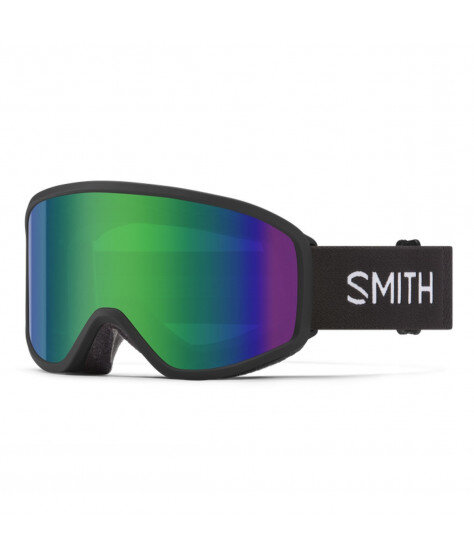 SMITH REASON OTG black | S2 GREEN Sensor Mirror | ски & сноуборд маска