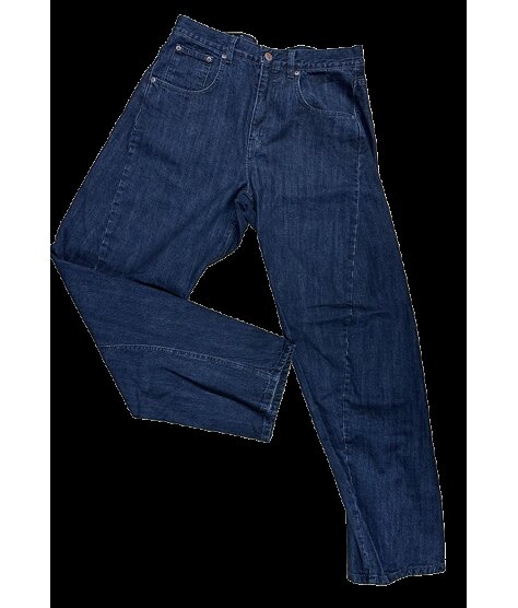 ТrueRiders панталони | широк кривак | dark denim