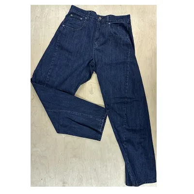 ТrueRiders панталони | широк кривак | dark denim