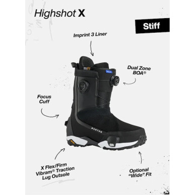 Burton Highshot X Step On® мъжки сноуборд обувки | Black