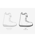Burton Highshot X Step On® мъжки сноуборд обувки | Black Burton Highshot X Step On® мъжки сноуборд обувки | Black