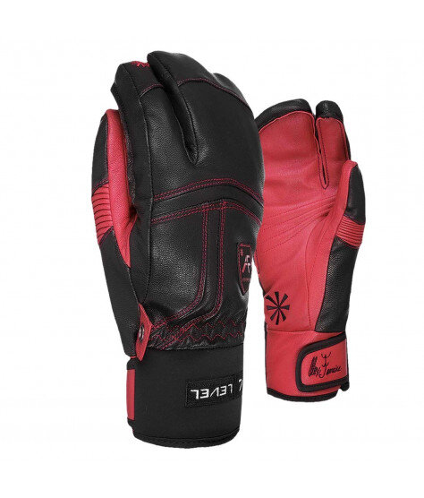 LEVEL OFF PISTE LEATHER TRIGGER Red | Ски / Сноуборд ръкавици