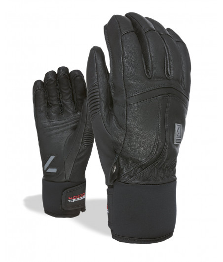 LEVEL OFF PISTE LEATHER black