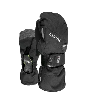 Level Half Pipe Mitt Gore-Tex Black | Сноуборд ръкавици