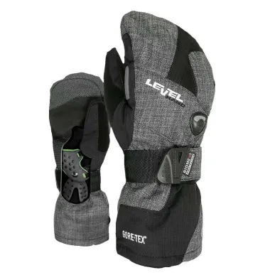 Level Half Pipe Mitt Gore-Tex Anthracite - Ski Mittens