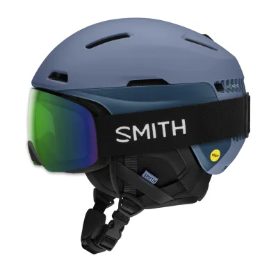 SMITH ACCEL MIPS matte granite blue / mediterranean geo |ски & сноуборд каска SMITH ACCEL MIPS matte granite blue / mediterranean geo |ски & сноуборд каска