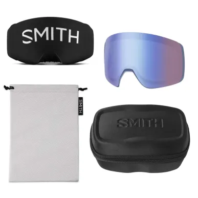 SMITH 4D MAG XL Granite Blue | S2 CHROMAPOP Everyday Blue Mirror | ски & сноуборд маска