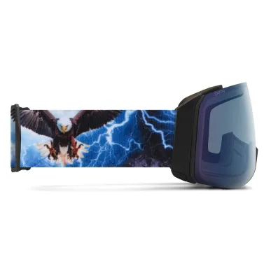 SMITH 4D MAG XL Open Road | S2 CHROMAPOP Everyday Blue Mirror | ски & сноуборд маска