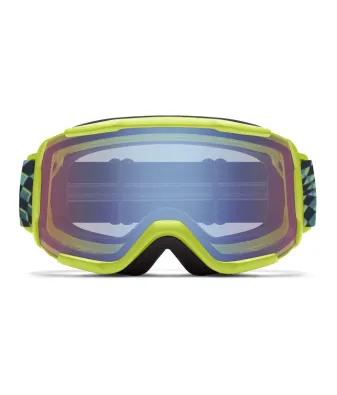 Smith Daredevil Electric Left Turn Lime S2 Blue Sensor Mirror | Ски маска