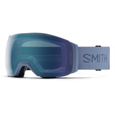 SMITH I/O MAG XL Granite Blue | S2 CHROMAPOP Everyday Blue Mirror | ски & сноуборд маска