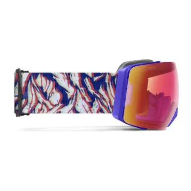 SMITH I/O MAG XL Ultraviolet Peaking | S3-S1 CHROMAPOP PRO Photochromic Red Mirror | ски & сноуборд маска