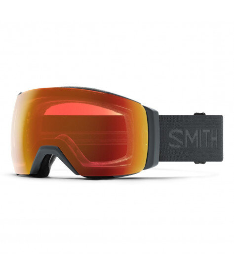 SMITH IO MAG XL slate | S2 CHROMAPOP Everyday Red Mirror | ски & сноуборд маска