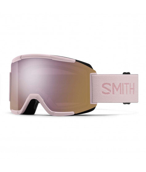SMITH SQUAD Carnation | S2 CHROMAPOP Everyday RoseGold Mirror | ски & сноуборд маска