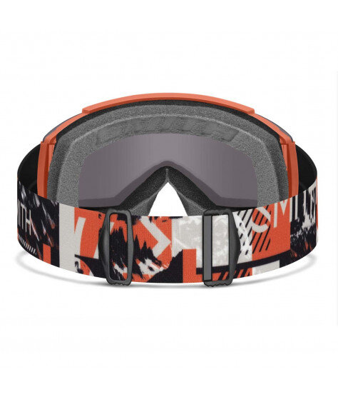 SMITH SQUAD Cinder Chop Up | S3 CHROMAPOP Sun Black Gold Mirror | ски & сноуборд маска