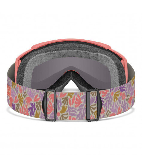 SMITH SQUAD S Flare Flora | S3 CHROMAPOP Sun Platinum Mirror | ски & сноуборд маска