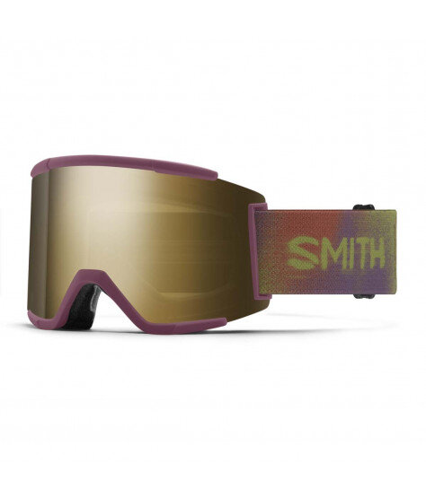 SMITH SQUAD XL Sprayer | S3 CHROMAPOP Sun Black Gold Mirror | ски & сноуборд маска