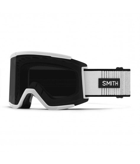 SMITH SQUAD XL White Fade Out | S3 CHROMAPOP Sun Black Mirror | ски & сноуборд маска