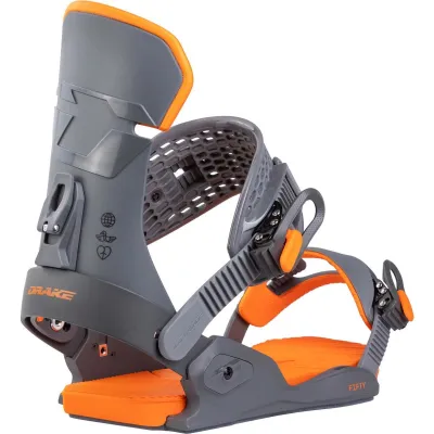 2026 DRAKE FIFTY dark grey/orange | Мъжки сноуборд автомати 2026 DRAKE FIFTY dark grey/orange | Мъжки сноуборд автомати