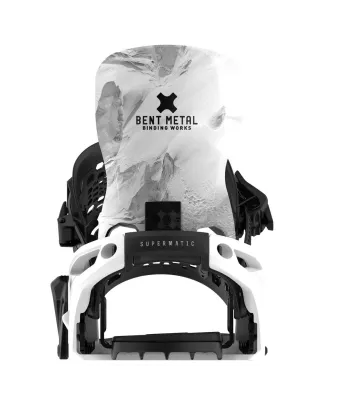 Bent Metal Lightning Supermatic White - Men's Snowboard Bindings