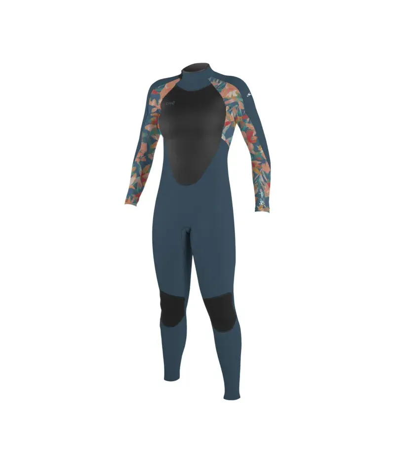 Дамски неопренов костюм O'NEILL Wms Epic 3/2 Back Zip Full, COPBLU/COPBLU/PAINTROPICS