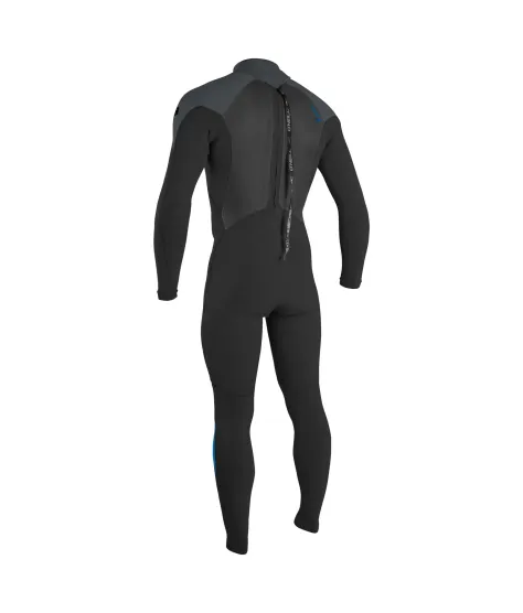 Мъжки неопренов костюм O'NEILL Epic 5/4 Back Zip Full, BLK/GRAPH/BALIBLU