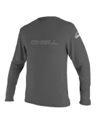 Мъжка слънцезащитна блуза O'NEILL Basic Skins L/S Sun Shirt, GRAPHITE