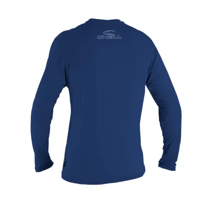 Мъжка слънцезащитна блуза ONEILL Basic Skins L/S Sun Shirt, NAVY