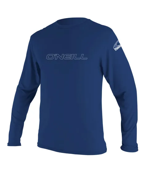 Мъжка слънцезащитна блуза ONEILL Basic Skins L/S Sun Shirt, NAVY