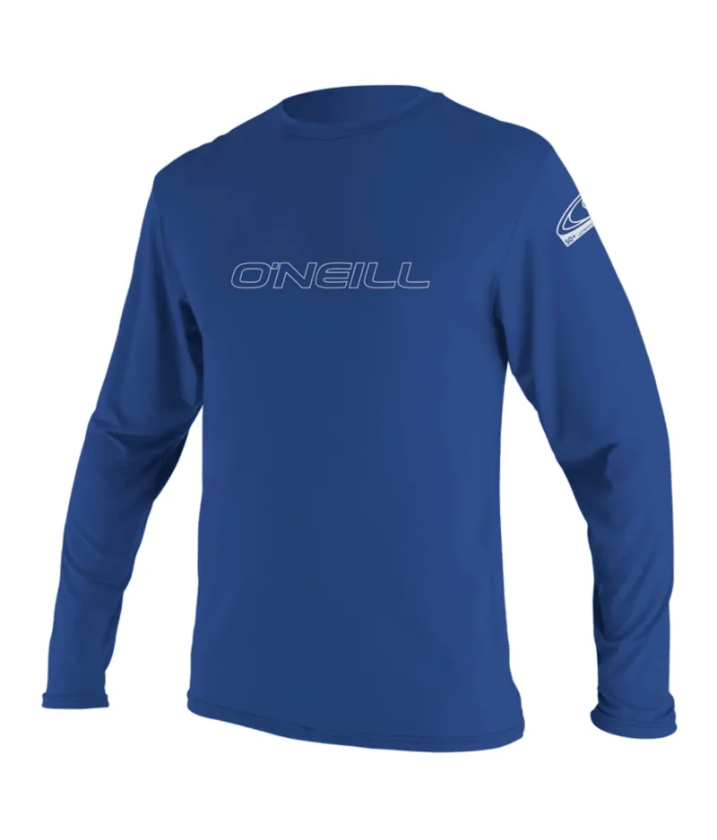 Мъжка слънцезащитна блуза ONEILL Basic Skins L/S Sun Shirt, PACIFIC