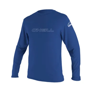 Мъжка слънцезащитна блуза ONEILL Basic Skins L/S Sun Shirt, PACIFIC