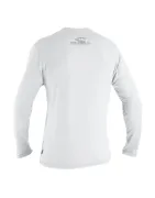 Мъжка слънцезащитна блуза ONEILL Basic Skins L/S Sun Shirt, WHITE